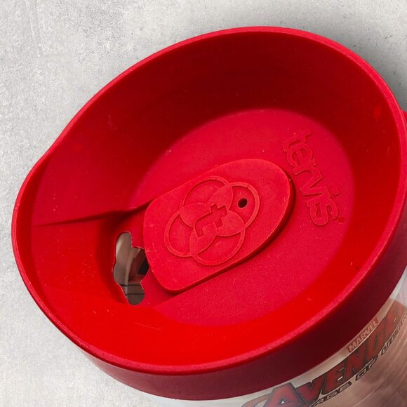 Marvel Avengers Age Of Ultron Tervis Tumbler With Red Lid 16 Oz Insulated Drinkw - Picture 5 of 7